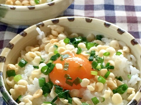 釜玉うどん風♫ウチの卵かけご飯